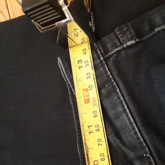 Cheap Monday blue snap back jeans sz 27 mid rise - Picture 6 of 8